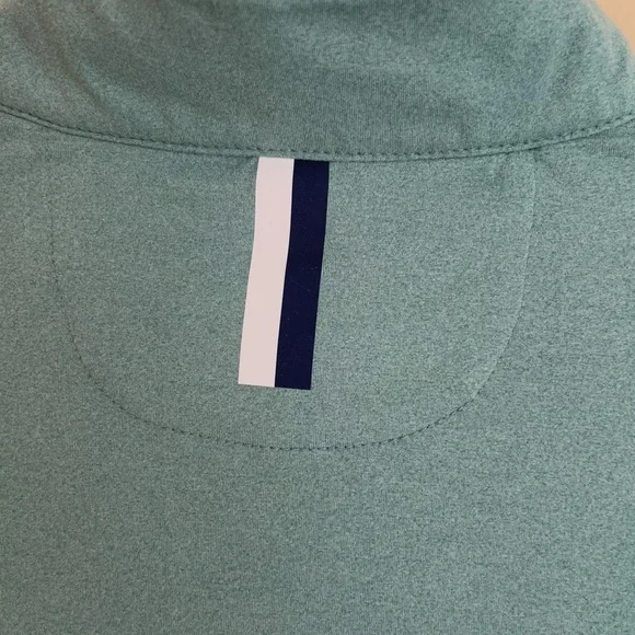 Rhoback Women’s Green Quarter-Zip Pullover Medium - Picture 5 of 5